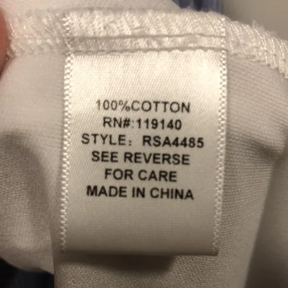 Anthropology Purple Snow dress woman’s medium m blue white pin stripe EUC - Picture 8 of 8